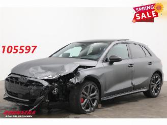 krockskadad bil auto Audi S3 Sportback 2.0 TFSI S3 Quattro Matrix Schuifdak HUD Sonos ACC Camera 11.184 km! 2025/4