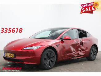 krockskadad bil auto Tesla Model 3 Premium Long Range AWD 78 kWh Pano LED ACC Ventilatie Leder 2024/12