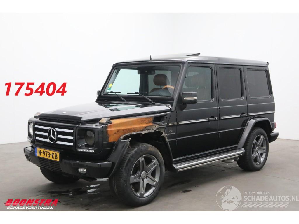 Mercedes G-klasse 55 AMG Kompressor 4WD Lang Schuifdak Leder Memory H/K LRHZ Camera AHK