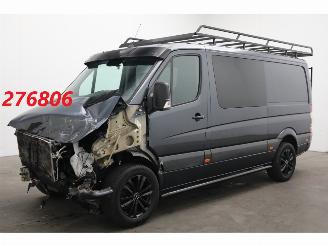skadebil bedrijf Mercedes Sprinter 316 CDI Aut. DoKa 5-Pers. Xenon Navi Airco Cruise Camera SHZ AHK 103.677 km! 2017/1