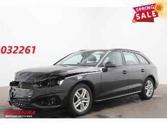 krockskadad bil auto Audi A4 Avant 35 TFSI Advanced Edition LED ACC Navi Clima Camera SHZ 2023/11