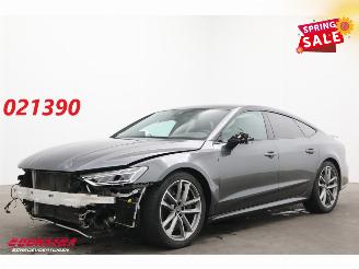 skadebil auto Audi S7 3.0 TDI 345 PK Quattro LED ACC Leder Memory Camera SHZ 39.768 km! 2024/7