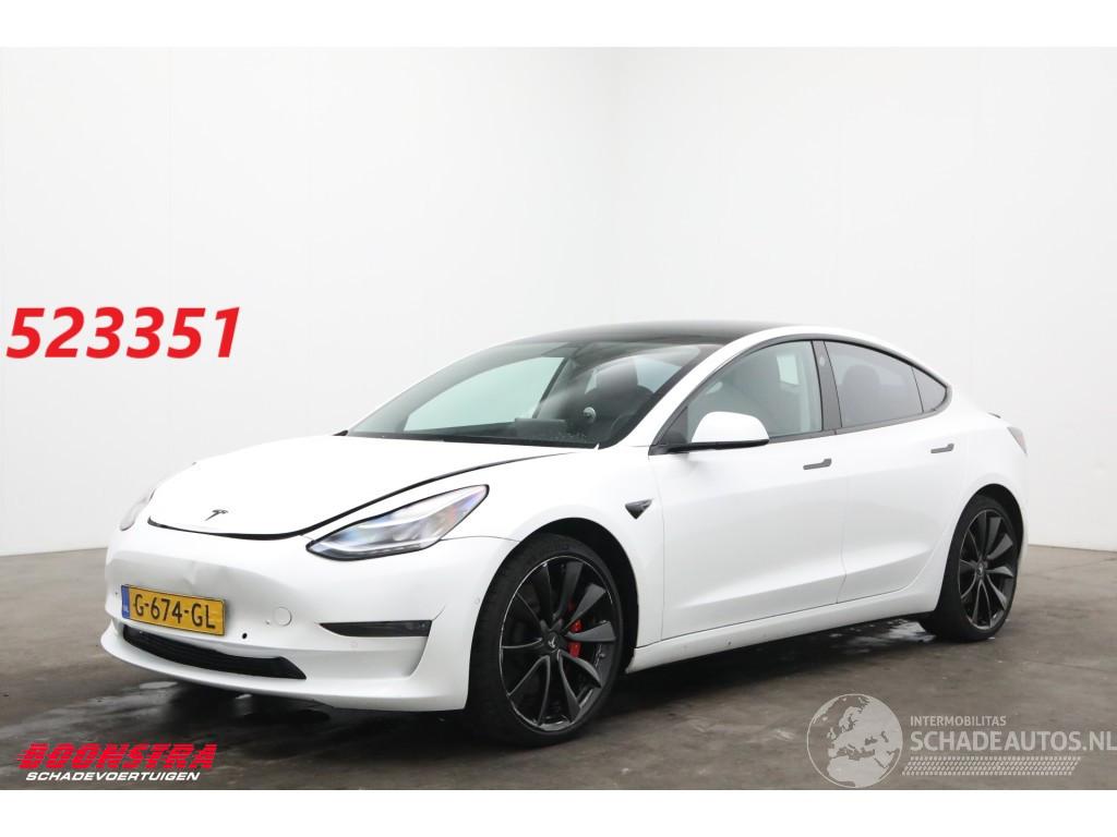 Tesla Model 3 Performance AWD 75 kWh Pano LED ACC SHZ Camera