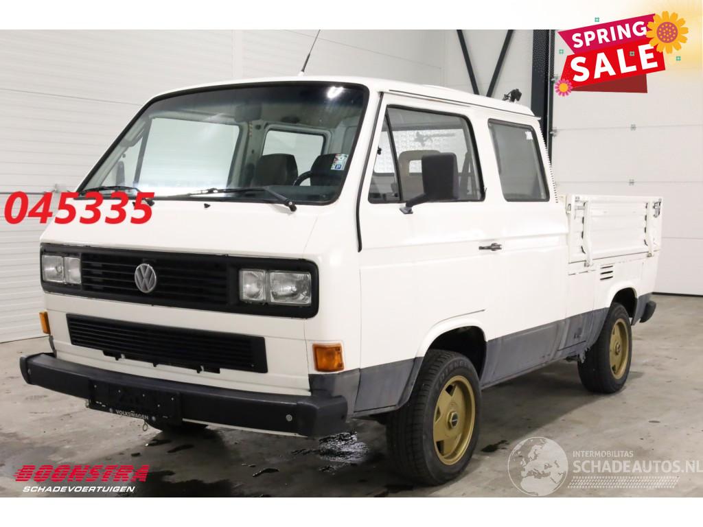 Volkswagen Transporter T3 1.7 D Pritsche DoKa 6-Pers AHK