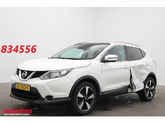 skadebil auto Nissan Qashqai 1.2 Tekna Pano 360° Navi Clima Cruise PDC 2016/11