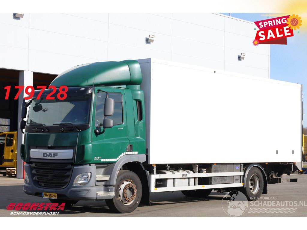 DAF CF 260 FA Turboschaden Carrier Iceland Twincooler LBW 360° Euro 6