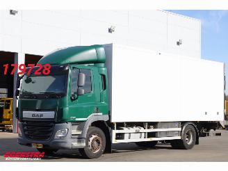 krockskadad bil vrachtwagen DAF CF 260 FA Turboschaden Carrier Iceland Twincooler LBW 360° Euro 6 2018/1
