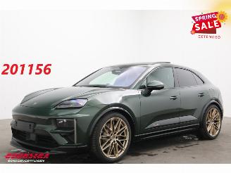 krockskadad bil auto Porsche Macan Turbo 100 kWh Pano ACC InnoDrive PDLS+ PASM Sport Chrono 360° Burmester 2024/8