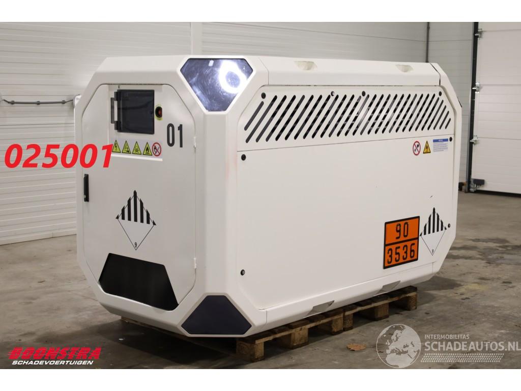   200kWh 80kW 400VAC 1000VDC Battery Pack BY 2025