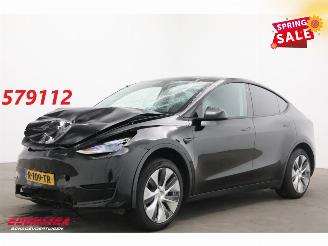 skadebil auto Tesla Model Y RWD 58 kWh Pano LED ACC Leder SHZ AHK 2022/12