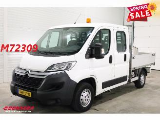 krockskadad bil bedrijf Citroën Jumper 2.2 HDI Kipper DoKa Airco AHK 41.598 km! 2020/3