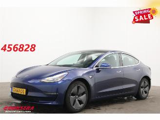 skadebil auto Tesla Model 3 Long Range AWD 75 kWh Pano LED ACC Leder Camera AHK 2019/9