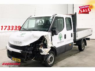 skadebil bedrijf Iveco Daily 35S12D Pritsche DoKa 7-Pers Airco AHK 87.278 km! 2017/12