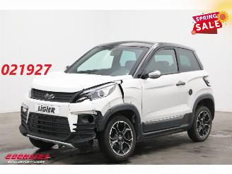 dañado coche sin carnet Ligier  JS60 Chic Airco Leder Bluetooth 12.980 km! 2020/12