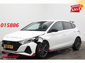 krockskadad bil auto Hyundai I-20 1.6 N 204 PK LED ACC Apple/Android Clima Camera SHZ 2024/3