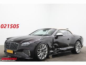 Voiture accidenté Bentley Continental GTC 4.0 V8 Hybrid Mulliner Ceramic HUD ACC Memory 360° 4.606 km 2025/3