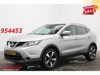 krockskadad bil auto Nissan Qashqai 1.2 N-Connecta Pano 360° Navi Clima Cruise PDC 2017/5