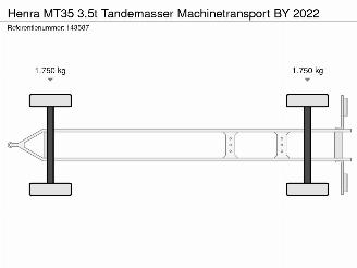 Henra  MT35 3.5t Tandemasser Machinetransport BY 2022 picture 10