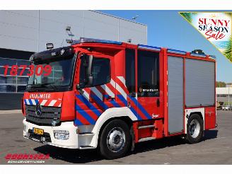 damaged trucks Mercedes Atego 1527 Ziegler Komplett Feuerwehr 16.684 km! Euro 6 2018/11
