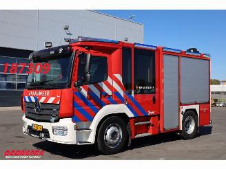 uszkodzony ciężarówki Mercedes Atego 1527 Ziegler Komplett Feuerwehr 16.684 km! Euro 6 2018/11