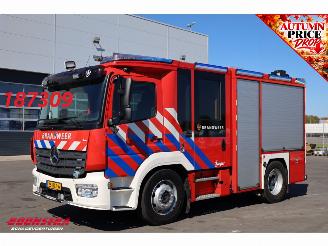 skadebil vrachtwagen Mercedes Atego 1527 Ziegler Komplett Feuerwehr 16.684 km! Euro 6 2018/11