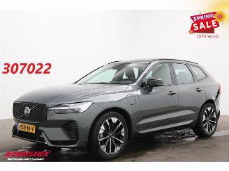 krockskadad bil auto Volvo Xc-60 T6 Plug-in hybrid AWD Ultra Dark Pano ACC HUD 360° Memory H/K AHK 2025/6
