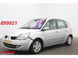 krockskadad bil auto Renault Scenic 1.6-16V Aut. Tech Line Schuifdak Xenon Navi Clima Cruise PDC AHK 2008/5
