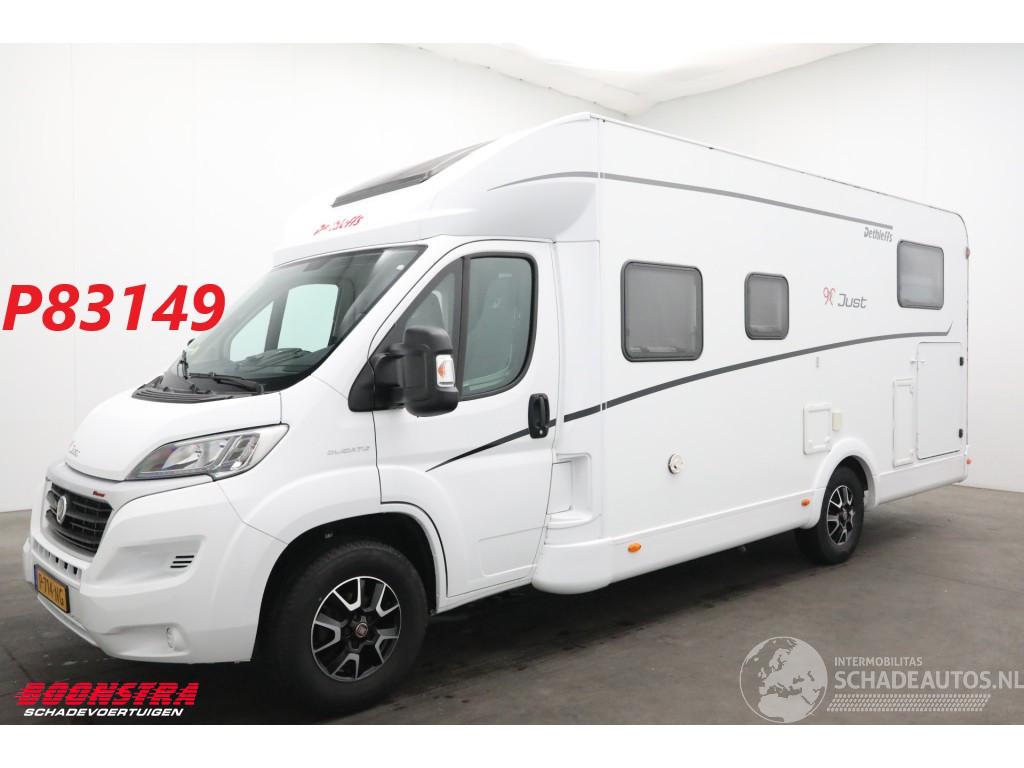 Dethleffs Just 90T T7052 2.3 MJ Luifel Fietsendrager Single Beds Hefbed Airco Cruise