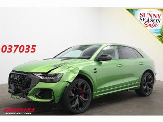 skadebil auto Audi RS Q8 4.0 TFSI Quattro Dynamic Keramik Pano ACC B&O Ventilatie Memory 2021/6