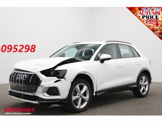 krockskadad bil auto Audi Q3 40 TDI Quattro Advanced LED Leder Virtual ACC Camera SHZ 2024/2