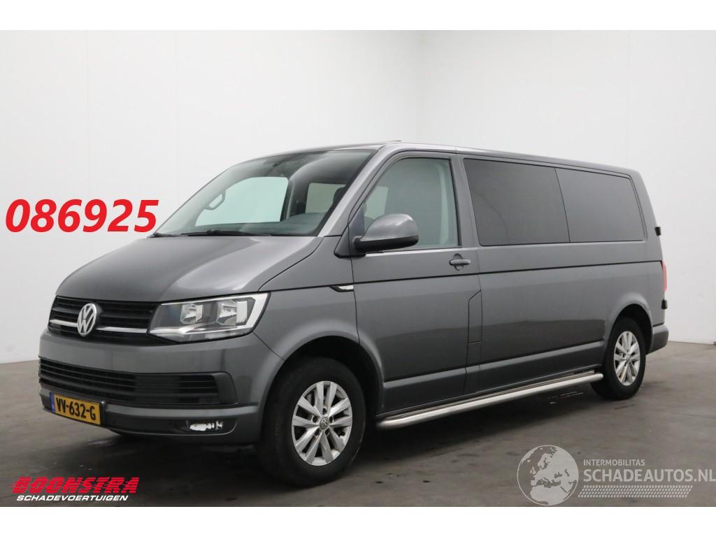 Volkswagen Transporter 2.0 TDI L2-H1 Highline AUT DoKa Glasdak Cruise Airco Navi Leder