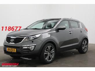 Coche accidentado Kia Sportage 2.0 X-clusive Navi Cruise Bluetooth AHK SHZ PDC 2012/8