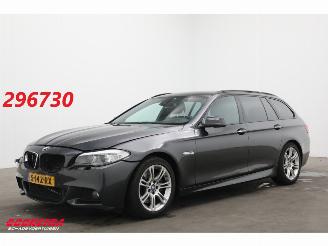 Schadeauto BMW 5-serie Touring 535i Aut. High Executive M-Sport Cruise Leder Memory HUD NAVI Bluetooth SHZ PDC 2012/11