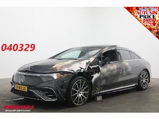 Coche accidentado Mercedes EQS 450+ AMG Line 108 kWh Pano LED ACC Burmester Memory Camera AHK 2023/11
