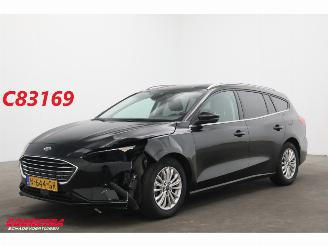 skadebil auto Ford Focus 1.0 EcoBoost Hybrid Titanium X Business Cruise Navi SHZ Camera PDC AHK 2021/10