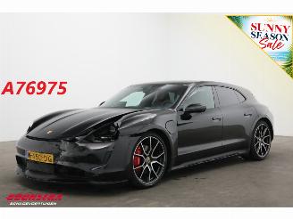 krockskadad bil auto Porsche Taycan 4S Bose PDLS Pano Navi 360° Memory SHZ LrHZ Apple/Android 2021/9