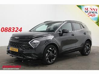 krockskadad bil auto Kia Sportage 1.6 T-GDi PHEV AWD GT-PlusLine Pano H/K Leder Memory SHZ SBL LrHZ AC Apple/Android 360° 2023/6