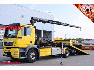 Schade vrachtwagen MAN TGM 15.290 Falkom FAS 5000 Fassi F170AT 2X Winde Aufbau/Kran 2020!! 2018/7