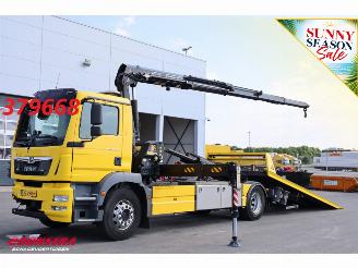 skadebil vrachtwagen MAN TGM 15.290 Falkom FAS 5000 Fassi F170AT 2X Winde Aufbau/Kran 2020!! 2018/7