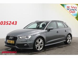 skadebil auto Audi A3 Sportback 1.6 TDI Ambition S-Line BiXenon ACC Navi Clima Camera PDC 2014/8