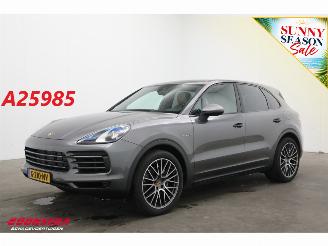 krockskadad bil auto Porsche Cayenne 3.0 E-Hybrid Sport Chrono PASM PDLS Memory Leder SHZ Clima Navi Camera PDC 2019/11