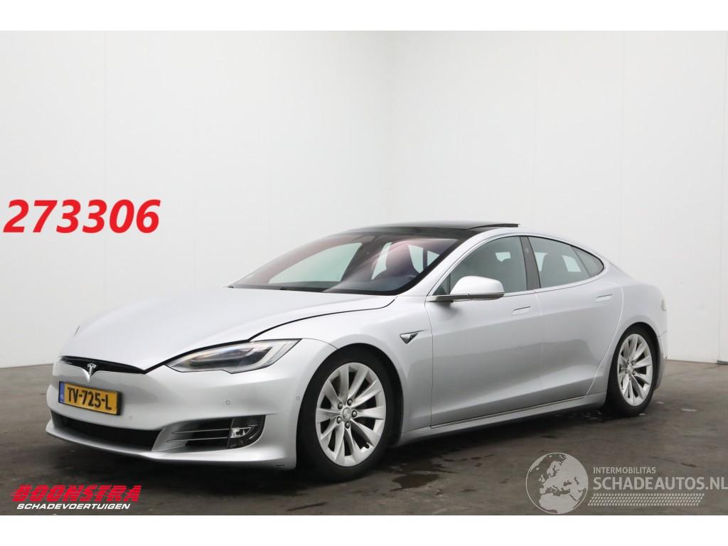 Tesla Model S 100D Pano Schuif/kantel Clima Navi Memory Leder SHZ LrHZ Cruise Camera PDC