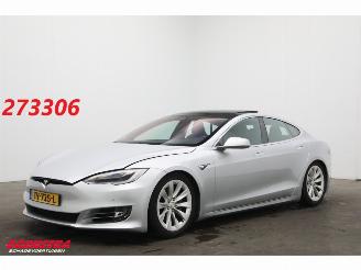 Damaged car Tesla Model S 100D Pano Schuif/kantel Clima Navi Memory Leder SHZ LrHZ Cruise Camera PDC 2018/11