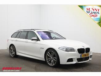 BMW 5-serie Touring M 550d AUT XDrive HUD Pano ACC Memory Leder SHZ LrHZ Navi Camera PDC picture 2