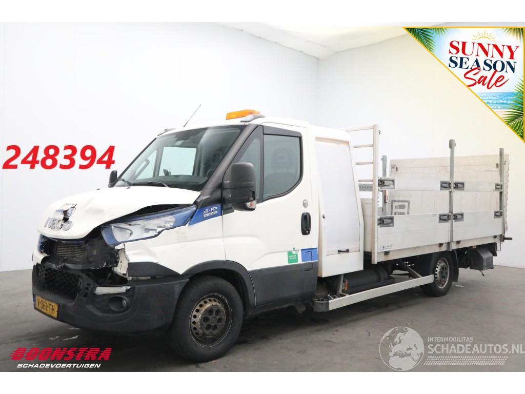 Iveco Daily 35S14 CNG Hi-Matic Pritsche LBW Luftfederung Camera 125.553km
