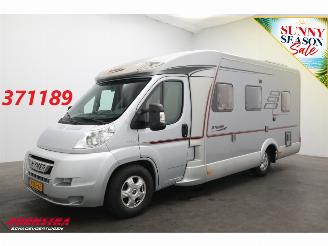 voitures  camping cars Hymer  T 654 Sl 3.0 MJ Aut. Solar Luifel Fietsendrager Frans Bed Magnetron 139.016 km 2008/3
