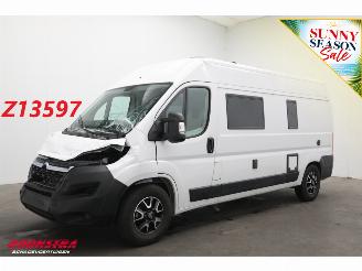 krockskadad bil camper Granduca  Celebration 2.2 HDI Lengtebed Toilet Wasbak Keuken Afzuigkap Camera Cruise Airco 2024/11