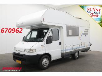 skadebil camper Hymer  Swing 544K Solar Toilet Keuken Koelkast Kachel 1999/12