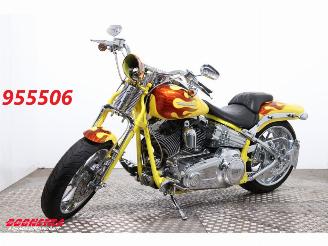 damaged motor cycles Harley-Davidson  CVO Softail Springer 5HD!! Kess-Tech 5.362 km!! 2009/8