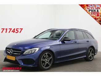 Auto incidentate Mercedes C-klasse Estate 180 AMG Navi Cruise Clima Leder Memory SHZ Camera PDC 2018/3